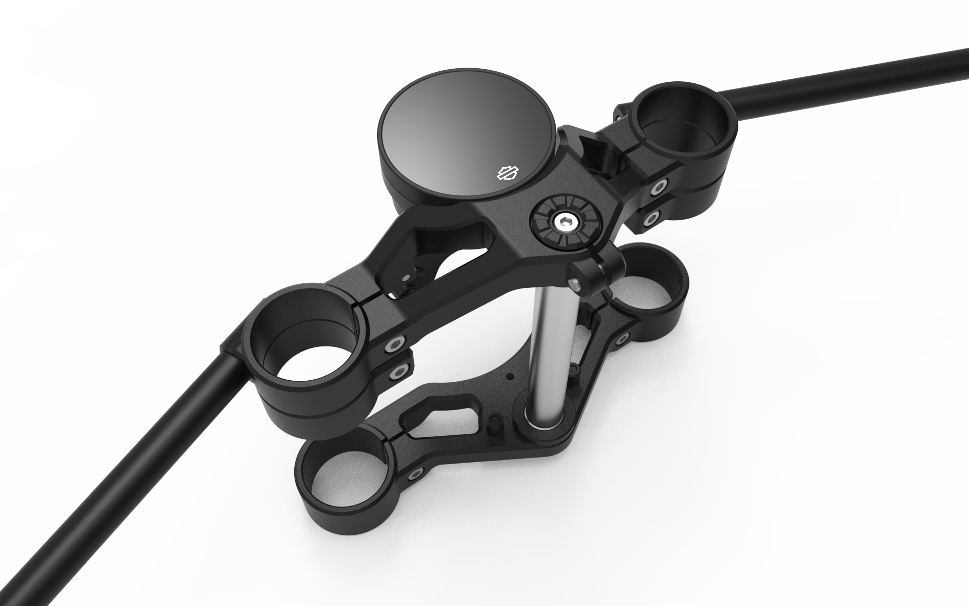 Harley-Davidson Sportster S 1250 front-end custom triple tree yokes clip-on caferacer NEW